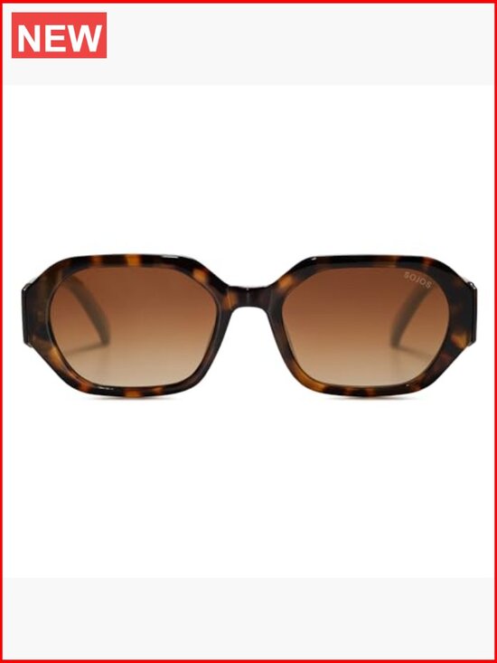 Retro Rectangle Polarized Sunglasses with UV400 Protection main image 4